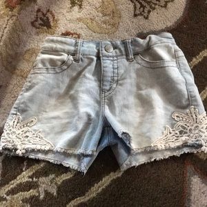 Light wash Jean shorts